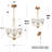 3 - Light Unique Geometric Chandelier-1489929629