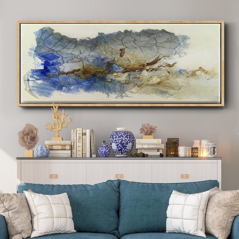en Cleft I - Framed Canvas