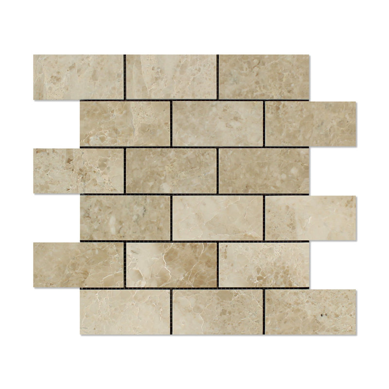 Marble Brick Joint Mosaic Wall & Floor Tile
