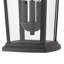 Bromley Museum Black 3 -Bulb 19.3" H Outdoor Hanging Lantern