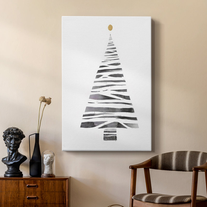 Arbre de Noël I - galerie sur mesure, H 48 po x l 32 po