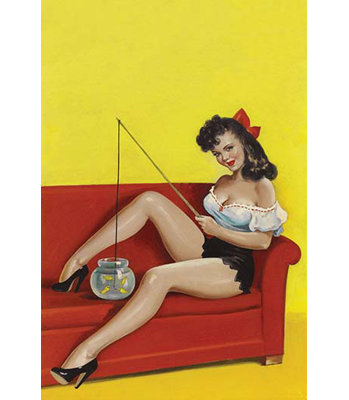 " Joker Magazine Fishin N " by Peter Driben
