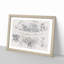 Winter Road Watercolour - Framed Print-56882112-56882113