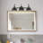 Brooklyn Matte Black 5-Piece Bathroom Set