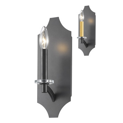 Lampe murale bougie 1 lumières Lilou