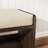Linen Upholstered Storage Bench With Solid Wood Leg-1618811346