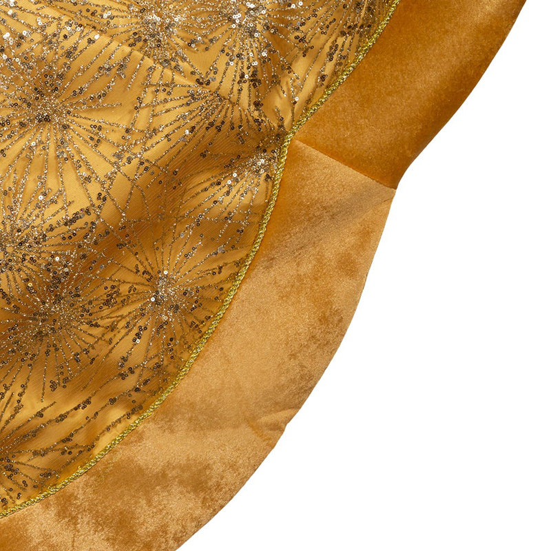 60'' Polyester Christmas Shatterproof Tree Skirt