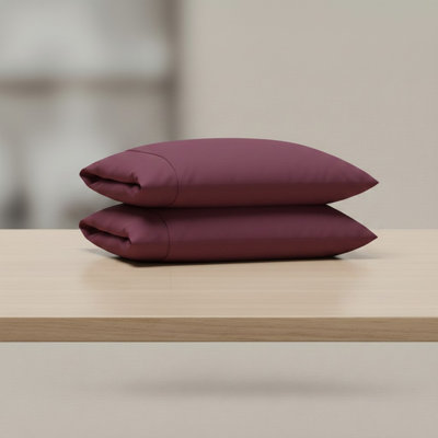 2‑Piece Microfiber Pillowcase Bundle – Fade‑Resistant Comfort