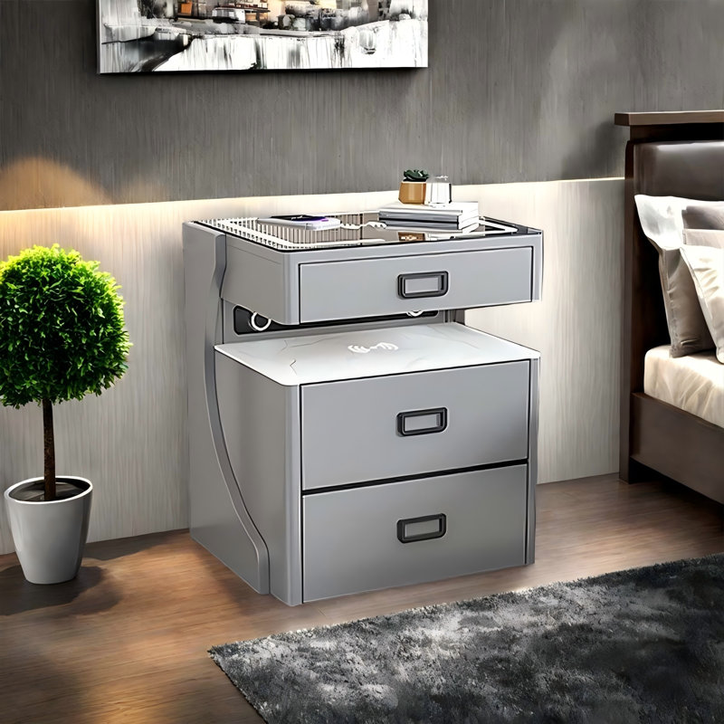 Multi-functional Smart Safe Nightstand
