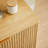 31.5-Inch Modern Wavy Sideboard, Curved Contour Design Storage Cabinet, 2-Door Cabinet With Storage Function, Suitable For Kitchen/Bedroom/Living Room-312855411
