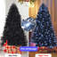  Arbre de Noël avec 600 lumières DEL blanches, 2486 pointes d'arbre artificiel PE + PVC-890094843