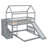 Full Over Twin Bunk Bed With Slide, House Bed With Slide-628609377