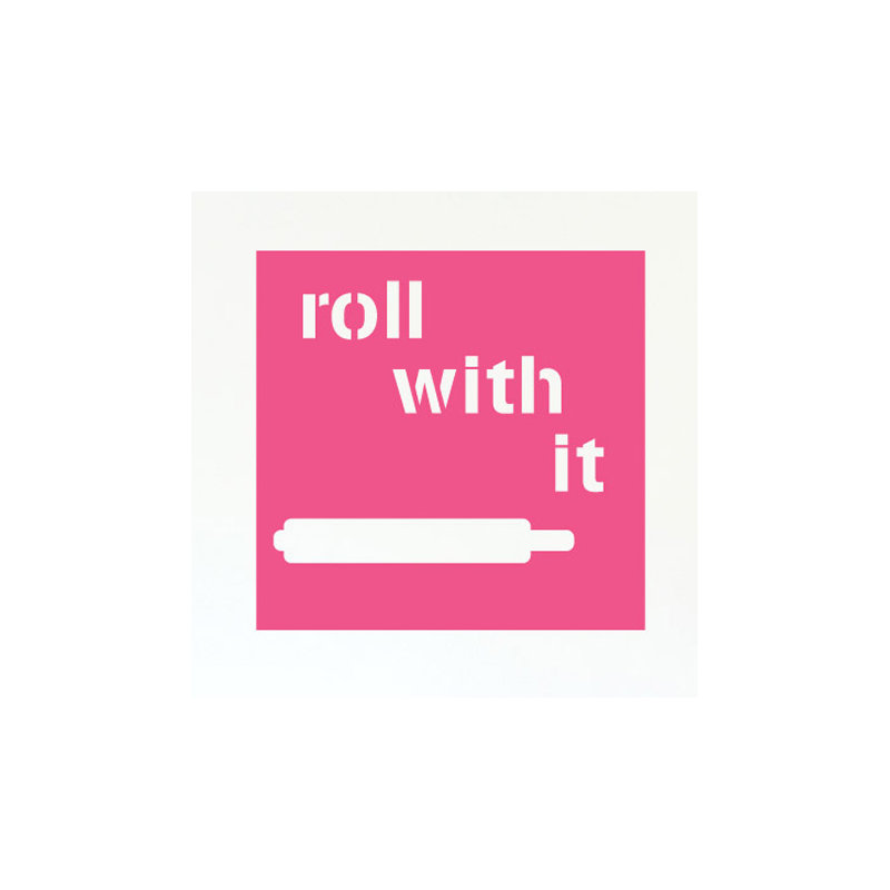 Non-Wall Damaging Wall Decal, Pink
