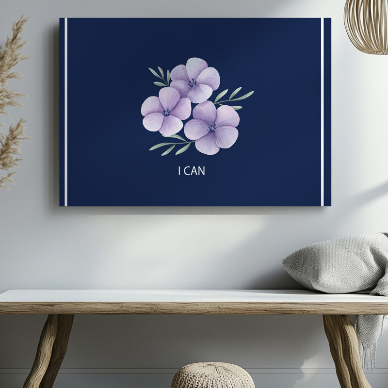 Reproduction d'art sur toile, H 30 po x l 30 po