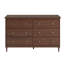 Commode 6 tiroirs - Spencer - Noyer