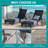 Outdoor Chaise Lounge Chair Set of 2 for Poolside Patio, Water-Resistant Tanning Chair Recliner-1181143539