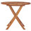 Quinlan Outdoor Round Teak Dining Table