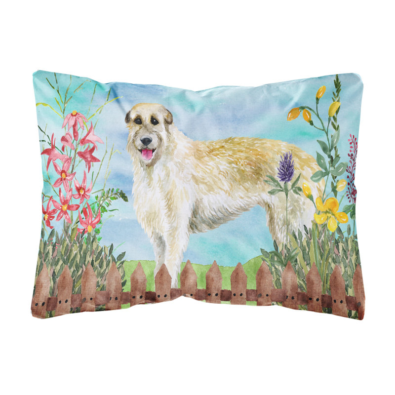  Coussin décoratif intérieur / extérieur Irish Wolfhound Spring