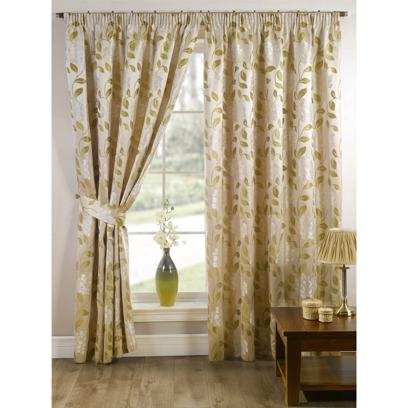 Bayeux Curtain, Moss, 229 W x 137 D cm
