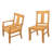 Kevon 4 - Person Teak Wood Patio Dining Set with Rectangular Table-1451748962-1383071125