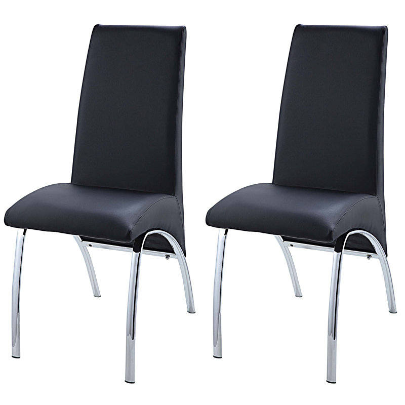 Chaise d'appoint Hoebart, Noir