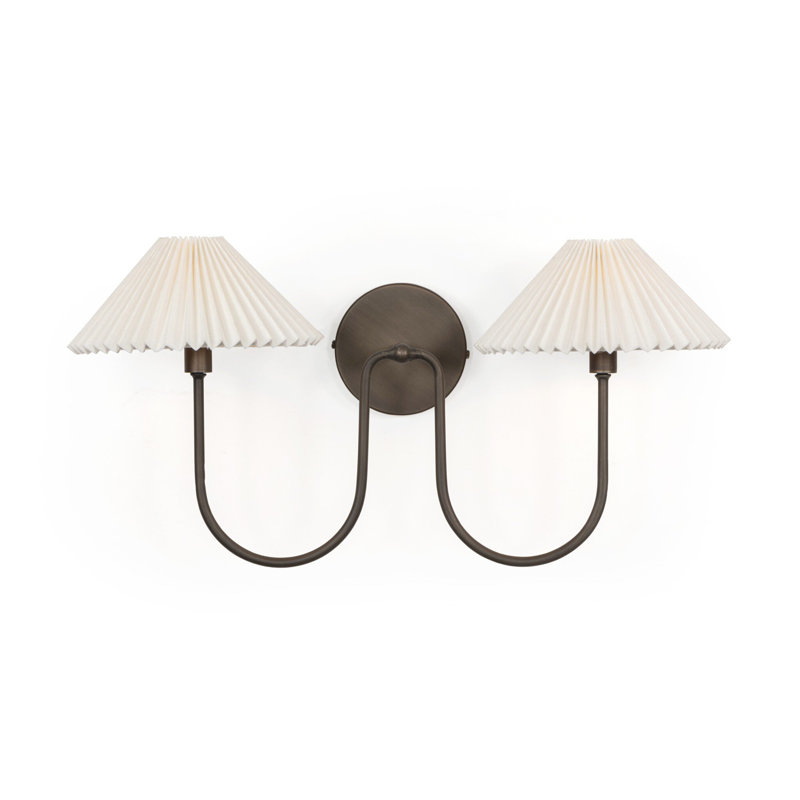 Applique murale double en bronze huilé Mitali Marcelle