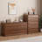 Walnut Solid Wood Accent Cabinet-1555885412