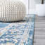 Tapis turquoise / gris Adao Bohemian Cottage-691598364