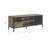 Versatile Rustic TV Stand With Multiple Compartments For Enhanced Storage