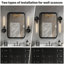 Koutarou 19.48" Dimmable Tube Wall Sconces, Solid Copper Base Black Sconces Wall Lighting(Bulbs Included)-98094651