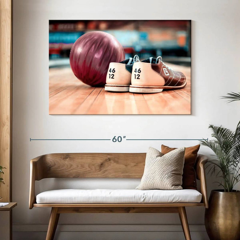 Tonight We Bowl, 32" H x 48" W