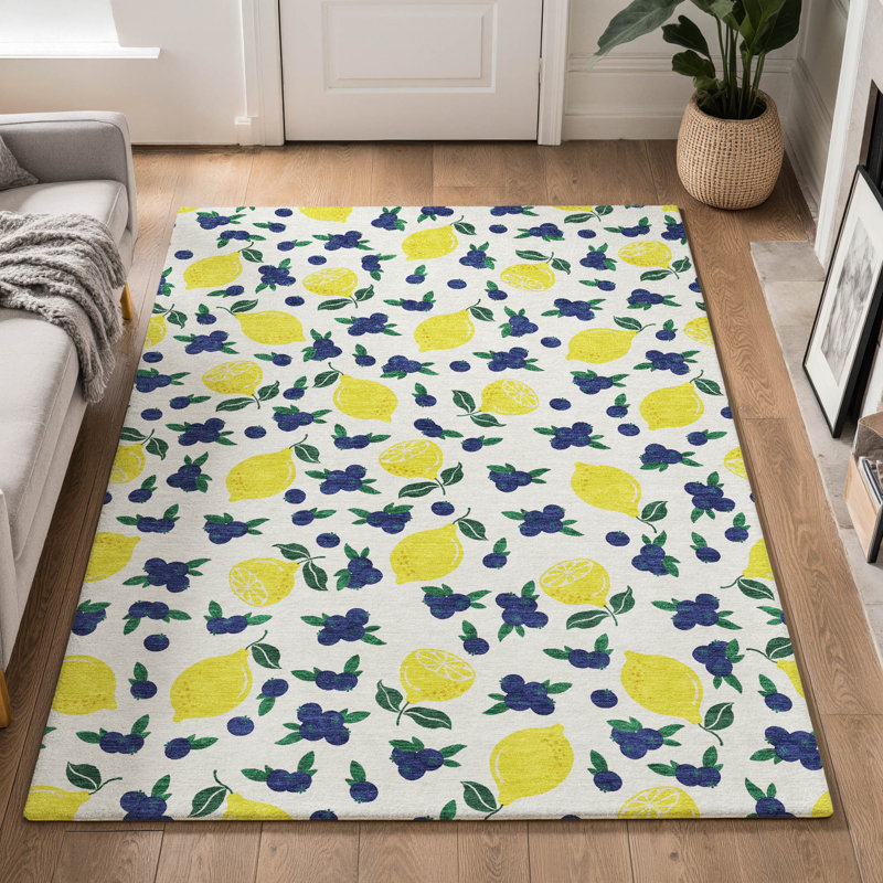 Tapis de qualité supérieure lavable à la machine Mayfield, Ivoire ivoire, 9 pi x 12 pi