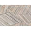 Natural Hide Hand Woven Cowhide Chevron Area Rug-25307052