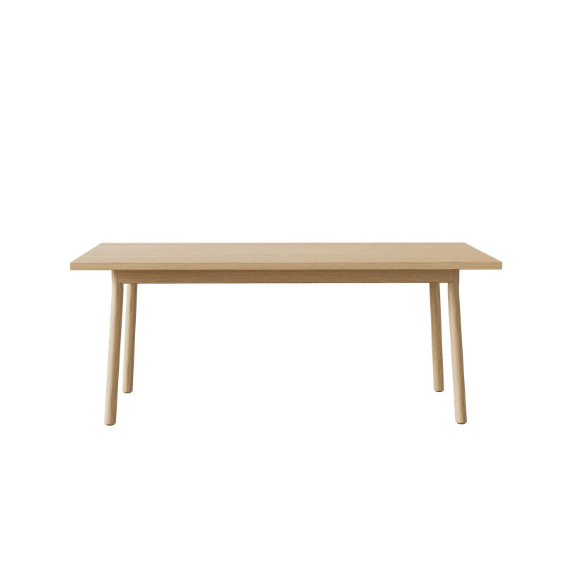 Table de salle à manger 35,5 "Datavius, Naturel