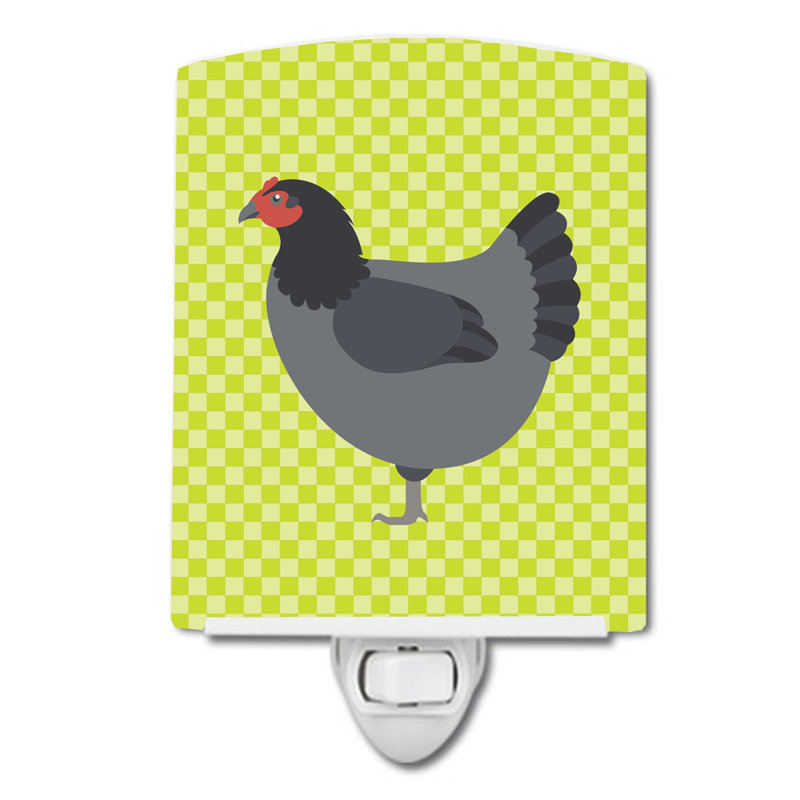 Jersey Giant Chicken Ceramic Night Light