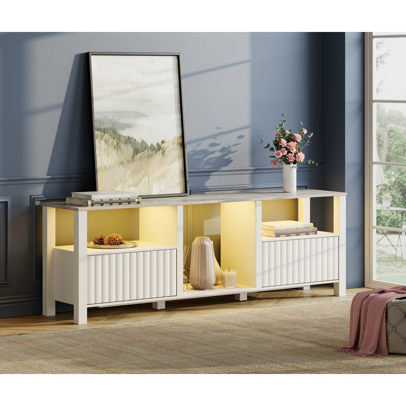 Jaydden Unfinished TV Stand for TVs up to 75"
