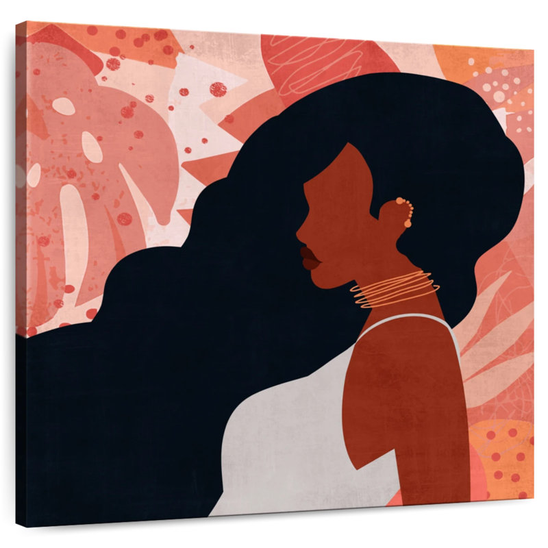 Leisha Boho Classy Woman III, 33" H x 33" W