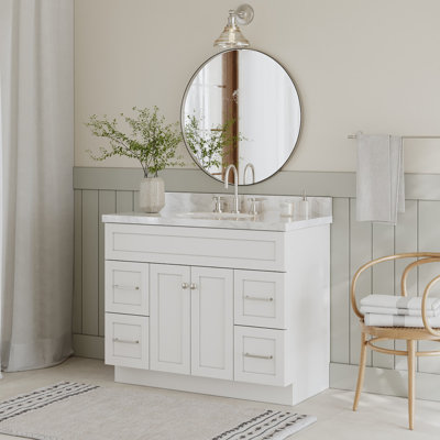 Paulla 42'' Single Bathroom Vanity Base Only