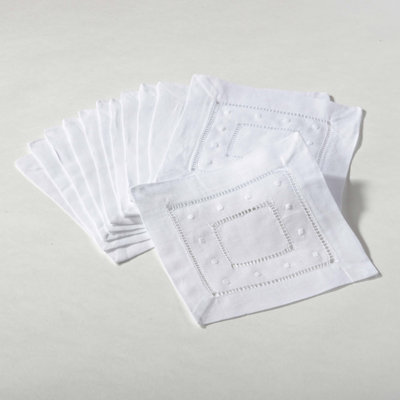 Timoleon 6" Square Linen Napkin
