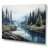 " Canada Tranquil Lake "-654426997-654426998