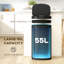 Stainless Steel Motion Sensor Kitchen Trash Can - 55L