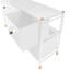 Mercer41 5 Drawer Luxury Dresser in White-652161443