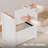  23” 2 Drawer Nightstand with Finished Back-638320346