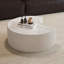 Table basse moderne en cuir fritté clair-2049196743