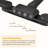 Wrought Studio™ Desk Lamp With Clamp, Auto-Dimming Eye-Caring Led Light 24W, 37.4" Long, Memory Function For Home Office, Desk And Computer Desk Lamp, Adjustable Light For Reading, Diy, Drafting, Working