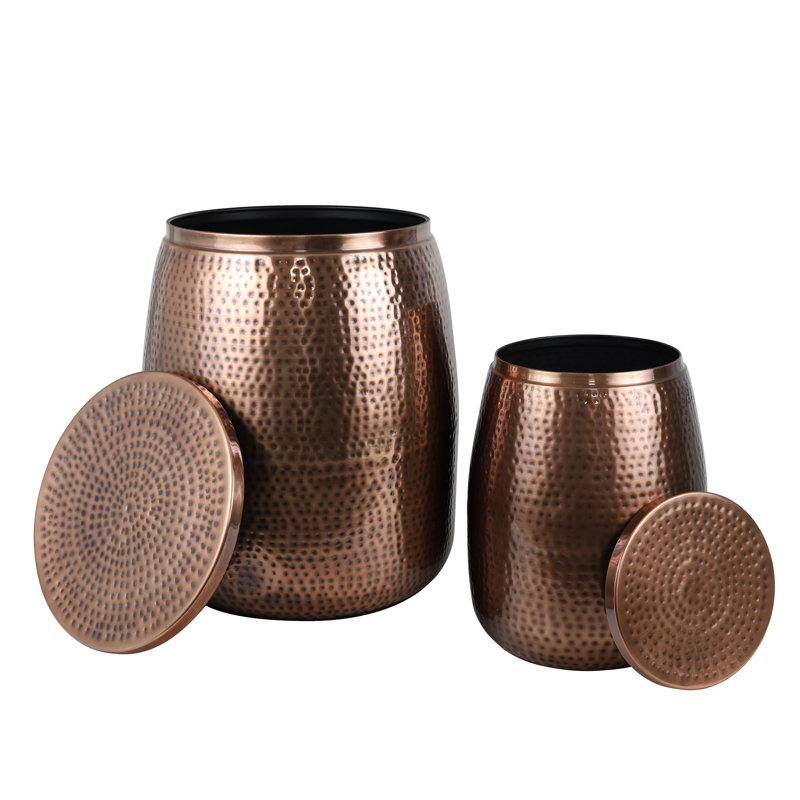 Tables d'appoint Merida Modern, Antique Copper