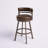Belvie Swivel Upholstered Counter Stool with Metal Frame-833989809-833727413-833989822