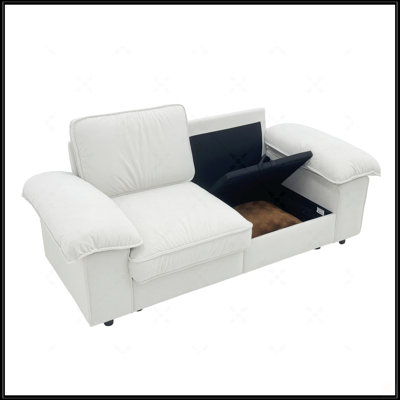 78.74Inch Space-Saving Storage Sofa