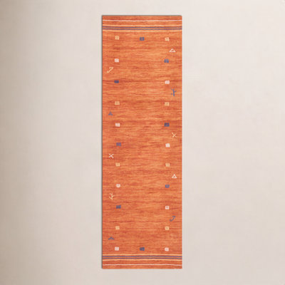 Danette Hand Loomed Wool Southwestern Indoor Rug