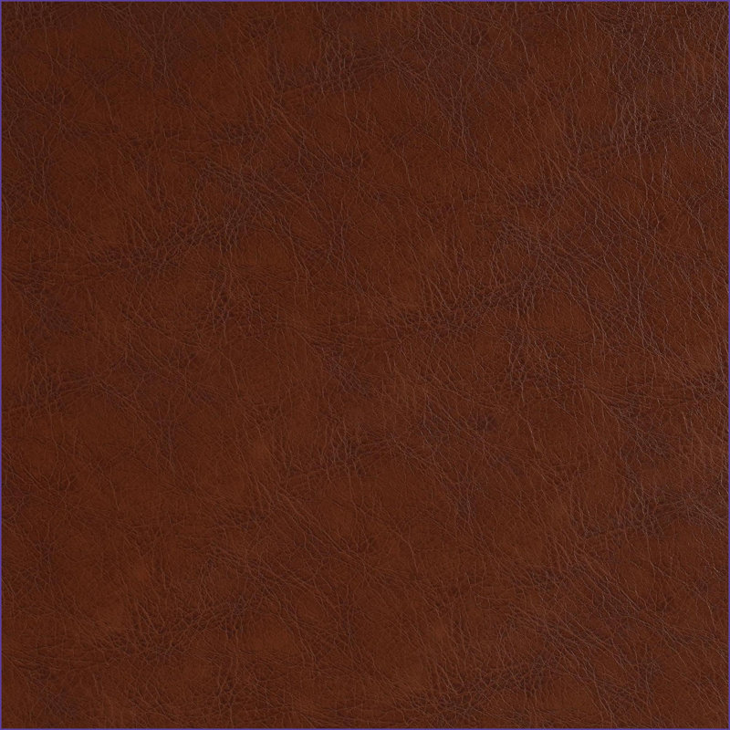 Ottoman Modern 30x30x16 Walnut Brown Faux Leather Living Room Footrest | Faux Leather | Brown, Dark Brown